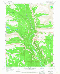 Hi-Res Interactive Map of Bollie Lake, Duchesne County, UT in 1965 ...